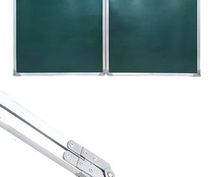 Panneau magnétique pliant de haute qualité avec cadre en aluminium, à <span class=keywords><strong>craie</strong></span>, meilleure vente, nouveauté - Product Image 4