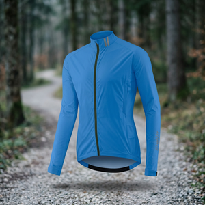 <b>Men's</b> <b>Cycling</b> Waterproof <b>Jacket</b> / Rain <b>Jacket</b> / <b>Cycling</b> Team Wear-Polyester Full Sleeve - Product Image 3