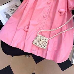 Agente de Compras 1688 Siempre en Línea para Vestido de Manga Abullonada, Nuevo Vestido de Princesa de Verano para Niña con Cuello de Muñeca - Product Image 1