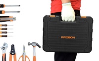 Valise de vente chaude portable 43pcs tournevis stylo électrique kit d'outils matériel ensemble