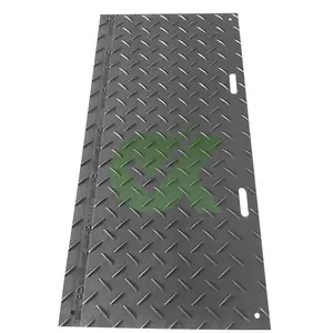 Fabricar maiores esteiras temporárias para equipamentos pesados construntion chão proteção esteiras