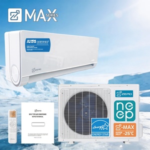 ZERO/ OEM 220V Prix usine 25 SEER2 Climatiseur mural split pour chambres et hôtels Nouvelle classe A+++ 36000 Btu Mini-split 36000 Btu - Product Image 1