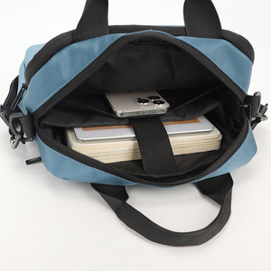 Bolsa Bandolera Deportiva/de Hombro Unisex de Tela Oxford, Transpirable, Estilo Urbano, Color Sólido - Product Image 5