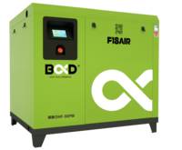 B & D Compresseur d'air à faible bruit 37kw Compresseur d'air industriel à vis PM Compresseur d'air 50 hp électrique