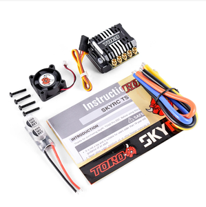 SKYRC TORO TS160 Pro 160A sin escobillas con sensor 6V/7,4 V BEC 1/10 RC Racing Car Truck Buggy <span class=keywords><strong>Monitor</strong></span> datos en tiempo real de juego <span class=keywords><strong>Freestyle</strong></span> - Product Image 5