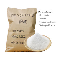 Polyacrylamide PAM pour emballage souple, sac de 25 kg, big bag de 500 kg, IBC de 1000 kg, approvisionnement en vrac