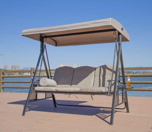 Sedia a Dondolo Panama per Esterni, <span class=keywords><strong>Altalena</strong></span> da <span class=keywords><strong>Giardino</strong></span> - Product Image 5