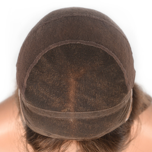 Pelucas de Cabello Humano Ruso 100% Hechas a Medida - Color Marrón, Peluca de Cabello Virgen, Peluca Frontal de Encaje sin Pegamento Personalizada para Mujeres - Product Image 2