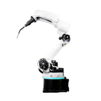 Machine de soudage laser robotisée MIG à six axes, contrôlée par PLC industriel, entraînée par moteur, haute puissance, avec boîte de vitesses EFORT