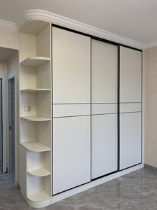 Nouvelle conception, armoires de garde-robe modernes de haute qualité et bon marché, design d'armoire de chambre à coucher, armoire en bois - Product Image 2