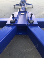 Vente flash : table de traction de carrosserie automobile portable de 10 tonnes, banc de réparation de carrosserie automobile