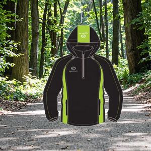 メンズサマーエコフレンドリーフルスリーブサイクリングスポーツジャケット、ホットセール、通気性のあるポリエステルウィンドブレーカー、プラスサイズ、防風 - Product Image 3