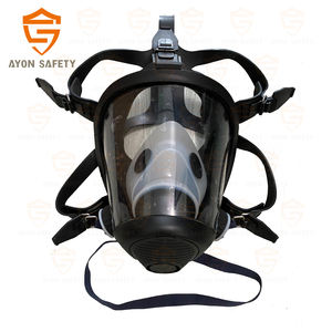 <span class=keywords><strong>Respirator</strong></span> alat pelindung pribadi, masker wajah silikon Anti Gas standar CE - Product Image 6