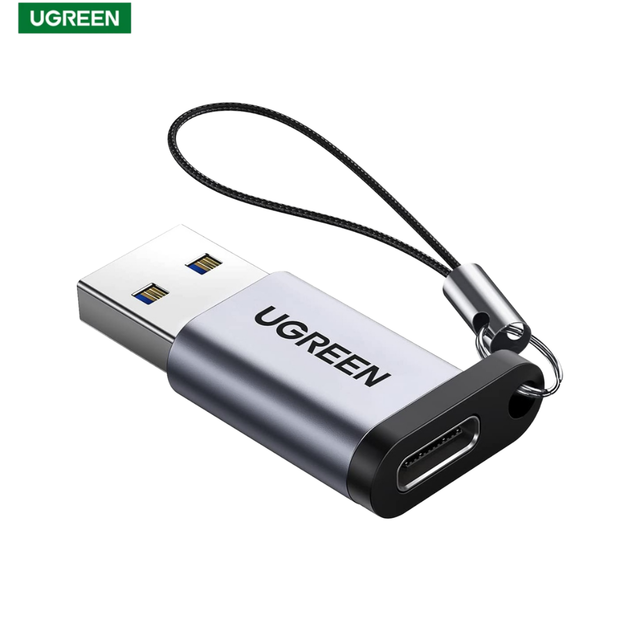 UGREEN US270 OTG Adapter USB C Male to USB 3.0 Female Supports Data Transfer and Charging Adapter for Laptop