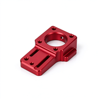 Pièces en aluminium CNC de précision, composants en alliage anodisé pour robots et machines d'automatisation
