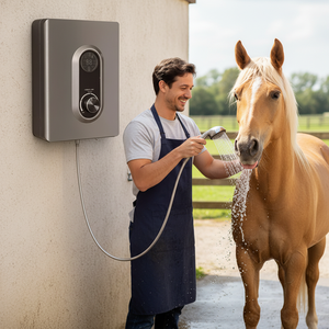 Chauffe-eau électrique sans réservoir à commande par bouton, couleur personnalisée, pour le nettoyage des <span class=keywords><strong>chevaux</strong></span> en extérieur - Product Image 1