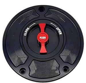 Tapa de tanque de combustible de liberación <span class=keywords><strong>r</strong></span>ápida CNC, cubierta de gasolina para <span class=keywords><strong>Honda</strong></span> CBR650R CB650R 2018-2023, <span class=keywords><strong>accesorios</strong></span> para motocicletas CNC - Product Image 4