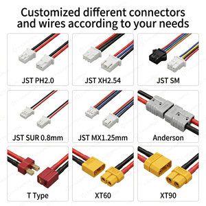 Pack de batteries rechargeables personnalisées 1S <span class=keywords><strong>2S</strong></span> 3S 4S 6S 3.7V 7.4V 11.1V 14.8V 14V 14.4V Lithium-<span class=keywords><strong>ion</strong></span> 18650 <span class=keywords><strong>Li</strong></span>-<span class=keywords><strong>ion</strong></span> avec <span class=keywords><strong>BMS</strong></span> - Product Image 3
