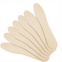 Bâtonnets de crème glacée en bois 100% biodégradables, flexibles, bon marché et portables pour les glaces et les sucettes glacées