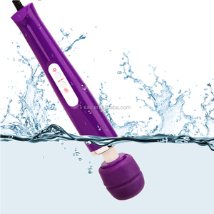 Socknove Super potente grande elettrico in Silicone con testa G Spot masturbatore massaggiatore giocattoli sessuali bacchetta vibratori per femmina - Product Image 5