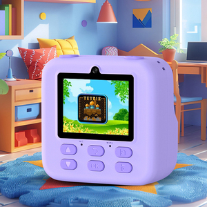 <b>Printer</b> Thermal Paper Instant Children Toy HD Video Digital Cameras Portable 16X Zoom <b>Mini</b> Instant print camera for kids - Product Image 4