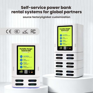 Batterie externe 8000mAh Li-Polymère avec 8/12/16 emplacements, sortie 60W, prise en charge de la charge rapide, station de charge pour téléphone portable pour restaurant et café - Product Image 2