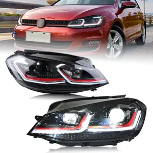 Hcmotionz Nhà Máy Tuần Tự Dẫn Đầu Đèn Mk7 Xenon Chiếu 2013 2018 Đầu Đèn Cho VW Mk7 Golf 7