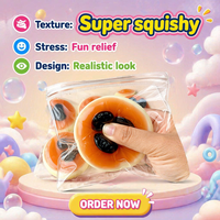 Jouet anti-stress multi-formes, doux, à récupération lente et durable en TPR, accessoires de bureau, jouets sensoriels souples
