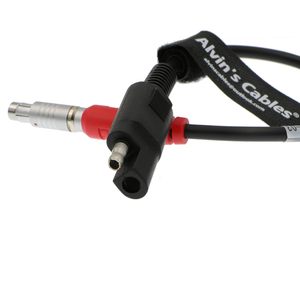 Cable de Alimentación <span class=keywords><strong>Topcon</strong></span> de Alvin's Cables para la Serie Hiper |   Serie Legacy |   GB |   Cable de alimentación GR-3, de 5 pines a SAE2 para cargador - Product Image 2