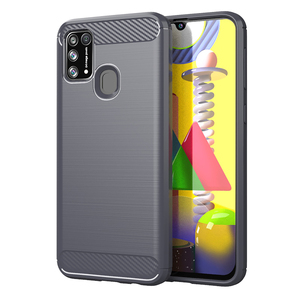 Molle di TPU di <span class=keywords><strong>disegno</strong></span> di filo di anti-slip di protezione stalish di bellezza del <span class=keywords><strong>telefono</strong></span> mobile cover posteriore custodia per Samsung Galaxy M31 - Product Image 2