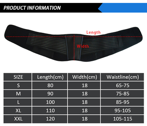 Cinturón de Soporte Lumbar Biónico para Levantamiento de Pesas con 4 Paneles de Soporte, <span class=keywords><strong>Cinta</strong></span> Reflectante y Soporte para la Cintura - Product Image 4