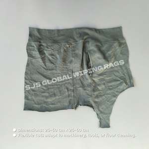 Trapos de Tela de Colores 100% Algodón, Trapos Industriales de Limpieza de Colores, Trapos de Forro Polar Reciclado por kg, Trapos de Tela para Limpiar Sudaderas - Product Image 3