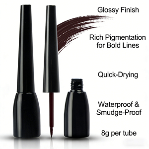 Eyeliner liquide imperméable personnalisé noir bleu marron blanc pour maquillage des <span class=keywords><strong>yeux</strong></span> - Product Image 3