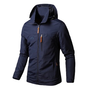 Chaqueta <span class=keywords><strong>de</strong></span> invierno para hombre, chaqueta <span class=keywords><strong>de</strong></span> tormenta bordada fina <span class=keywords><strong>de</strong></span> una sola capa, <span class=keywords><strong>tipo</strong></span> chaqueta deportiva para montañismo duro para hombre - Product Image 3