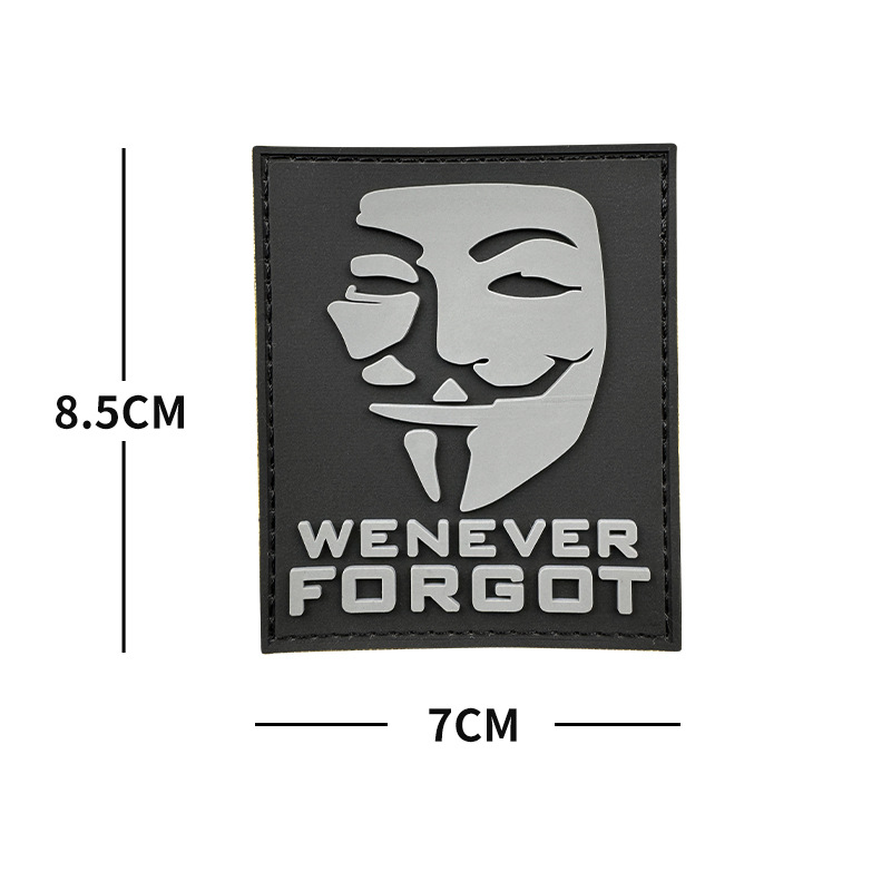 Hombre enmascarado (gris sobre negro)-G3-4-7