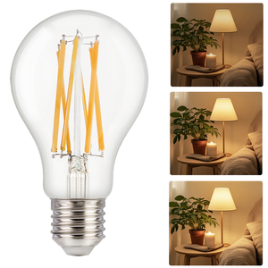 50W 100W 150W Äquivalente <span class=keywords><strong>LED</strong></span> Klare Glühbirnen 2700K Weich weiß 3-Wege Dimmbar A23/A75 für E27/E26 für Wohnzimmer - Product Image 1