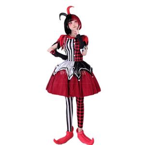 Disfraz de Harley Quinn, vestido para adultos, traje de Cosplay de Anime, disfraz de actuación de Halloween de Suicide Squad - Product Image 5