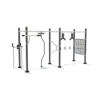 Air Walk Commercial, équipement de fitness avancé pour l'entraînement en plein air, parc de musculation, barre de singe, équipement de fitness pour l'exercice