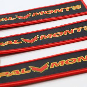 Porte-clés personnalisé avec logo brodé, inspiré des marques de motos, en tissu, pour accessoires et cadeaux de motards - Product Image 3