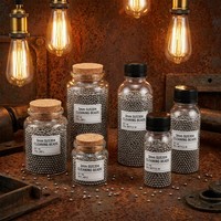 Perles de nettoyage réutilisables en acier inoxydable 316 OEM personnalisées pour carafe à vin