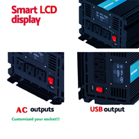 SUYEEGO onduleur UPS avec chargeur longue durée, module ups 500va 1000va 800va 12v DC