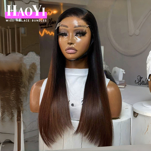 <span class=keywords><strong>ผม</strong></span>แท้เวียดนามสีน้ำตาล 13x4 แบบใส ไม่ต้องใช้กาว  ความหนาแน่น 200%  แบบ Double Drawn  ยาวตรง - Product Image 1