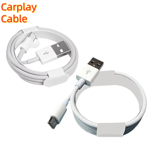 Bán Buôn Carplay Cáp USB-A Để Loại C Bện TPE Sạc Dữ Liệu Dây Cho Iphone 15 16 Loạt USB-C Sạc Cáp Cho Điện Thoại - Product Image 1