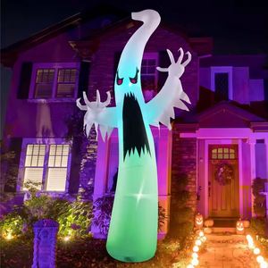 Décorations gonflables d'Halloween personnalisées en gros, fantôme gonflable de 3,6 m de haut avec LED colorées à intensité variable, en liquidation - Product Image 6