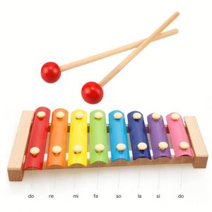 Hand-Struck Xylophone Colorful Compact Parent-Child Activities Xylophone for Early Childhood Education - Product Image 4