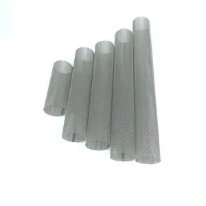 stainless steel Wire Mesh Filter Tube for Fish tank filtration