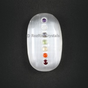 Seven Chakra Selenite ปาล์มหิน - Product Image 1
