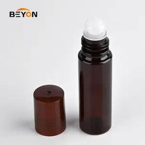 Rollon زجاجة 10 مللي البلاستيك مخصص عطر التجميل مزيل العرق لفة على زجاجة 10 مللي عطر الرول زجاجة