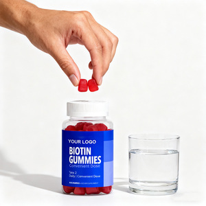 Private Label crescita dei capelli Vegan biotina <span class=keywords><strong>Collage</strong></span> 60 Gummies integratore vitaminico biotina <span class=keywords><strong>Collage</strong></span> di gommose cheratina - Product Image 3