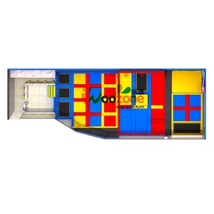 Grote Maat Sport Fitness Indoor Bungee <span class=keywords><strong>Trampoline</strong></span> Parken Met Foam Pit Voor Volwassenen - Product Image 6